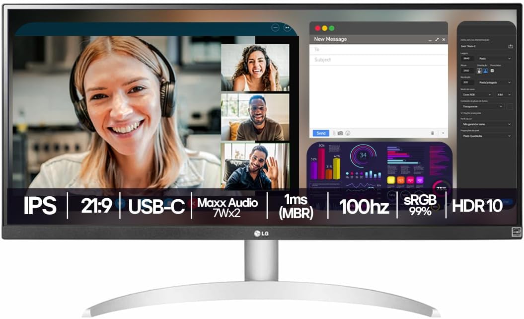 Monitor Ultrawide 29